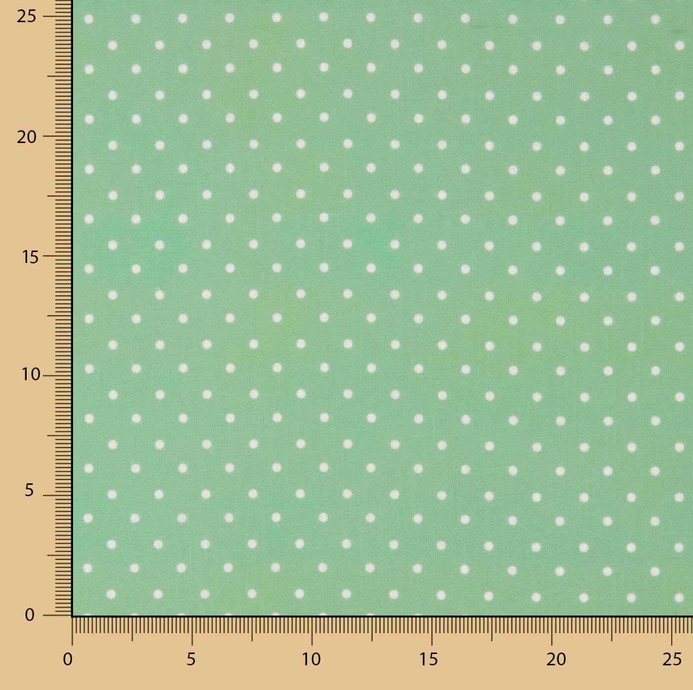 Rustic Moon Print 4mm Green - Ribes y Casals