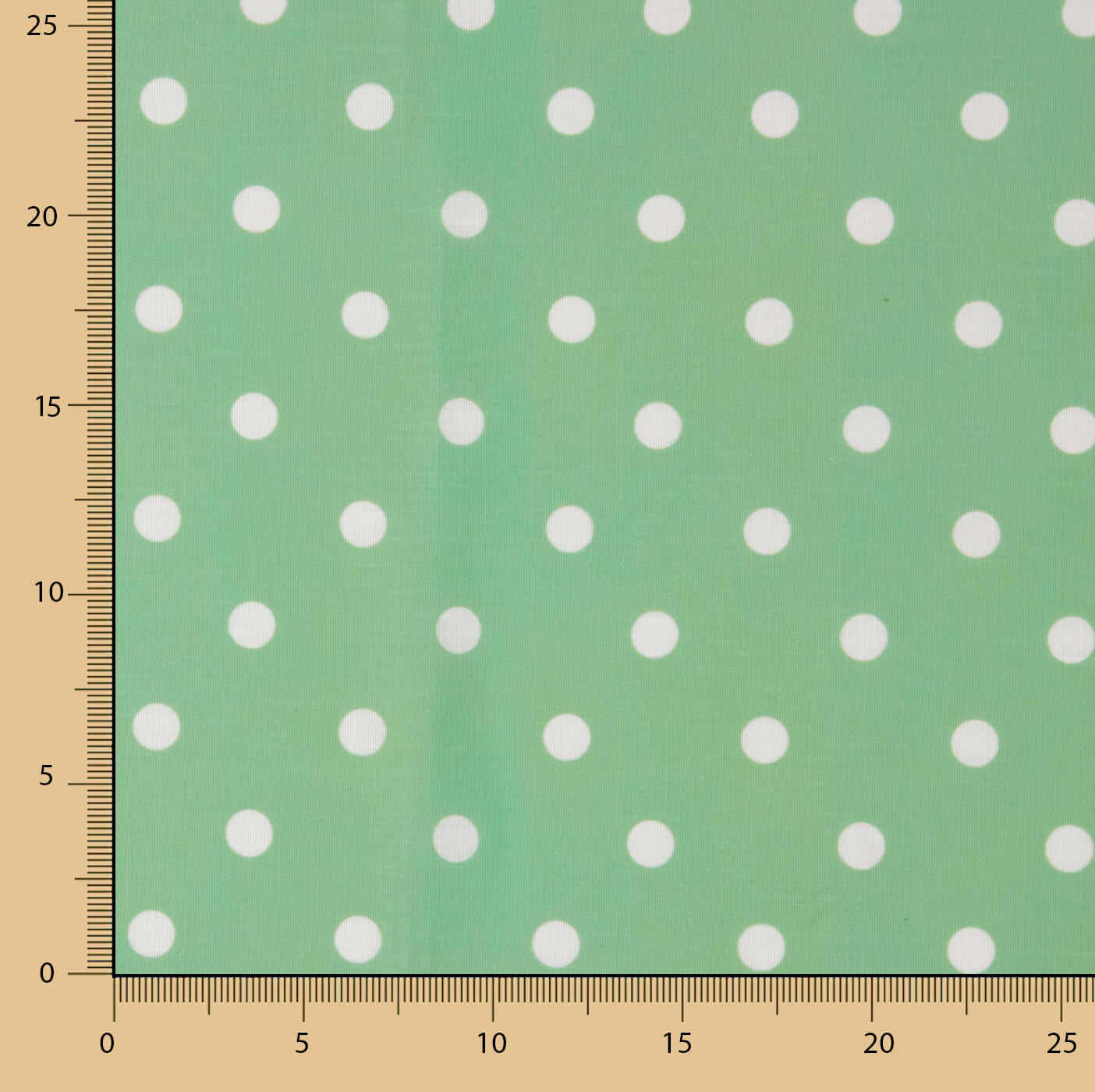 Rustic Moon Print 15mm Green - Ribes y Casals