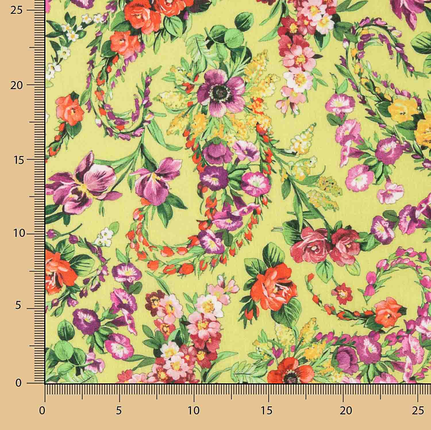 Rustic Print Cashmere Lima - Ribes y Casals