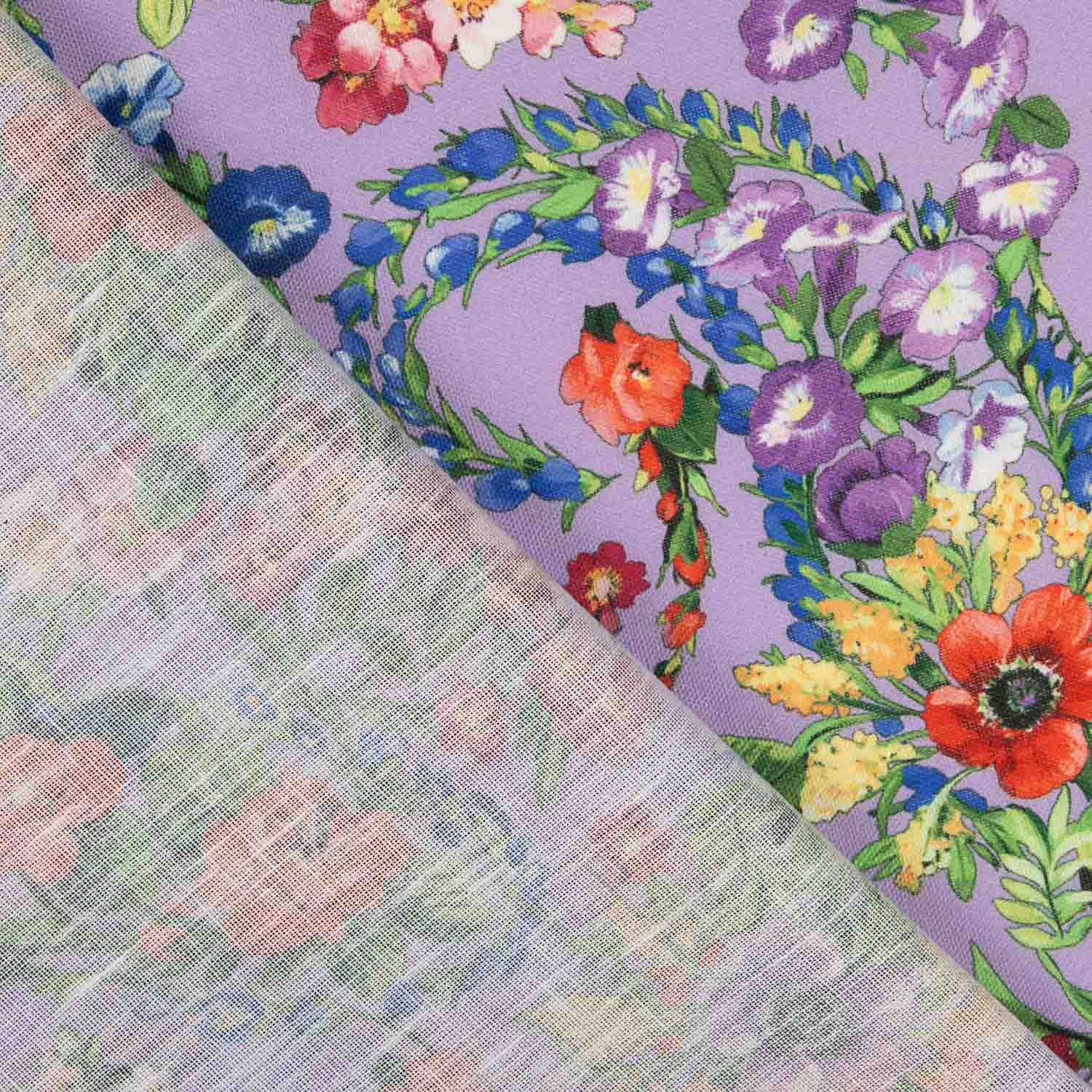 Rustic Print Cashmere Mauve - Ribes y Casals
