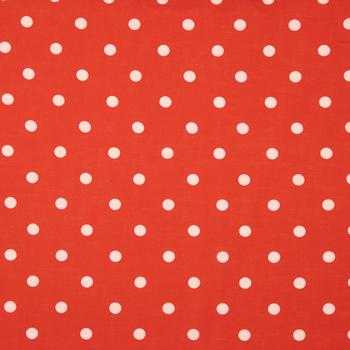 7mm Polka Dot Rustic Print Fabric in Red - Ribes y Casals