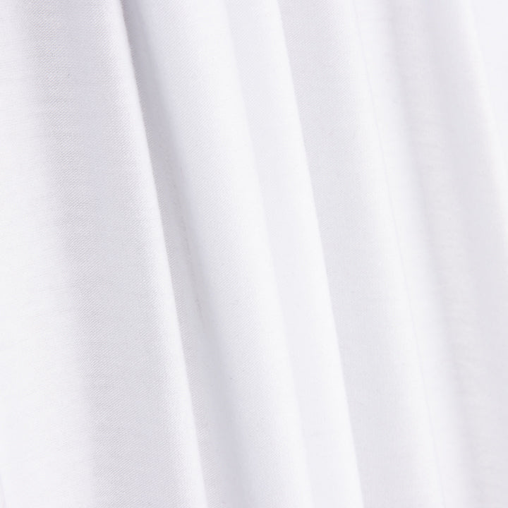 Plain White Viscose Knit Fabric - Ribes y Casals