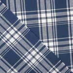 Viyela Kansas Blue and White Checkered Shirt - Ribes y Casals