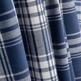 Viyela Kansas Blue and White Checkered Shirt - Ribes y Casals