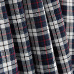 Viyela Aberdeen Navy-Burgundy Check - Ribes y Casals