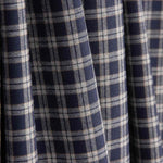 Boston Navy-Grey Checked Viyela - Ribes y Casals