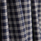 Boston Navy-Grey Checked Viyela - Ribes y Casals