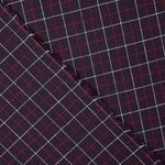 Viyela Norway Navy-Red Check - Ribes y Casals