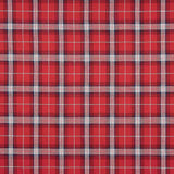 Glasgow Red Checkered Shawl - Ribes y Casals