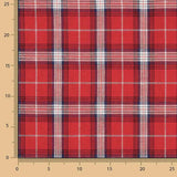 Glasgow Red Checkered Shawl - Ribes y Casals