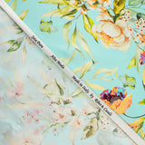 Natural Silk Satin Cremona Blue - Ribes y Casals