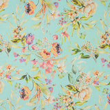 Blue Cremona Natural Silk Chiffon - Ribes y Casals
