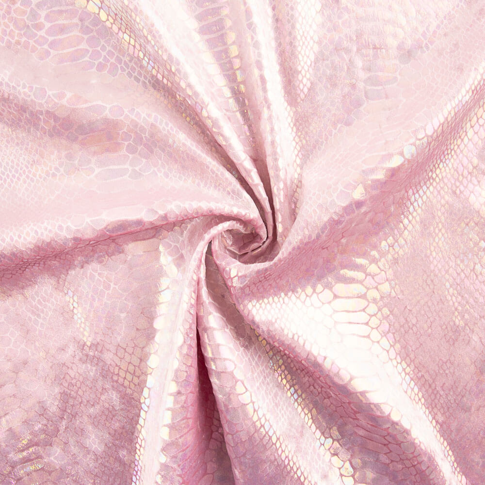 Velvet Spandex Snake Pink - Ribes y Casals