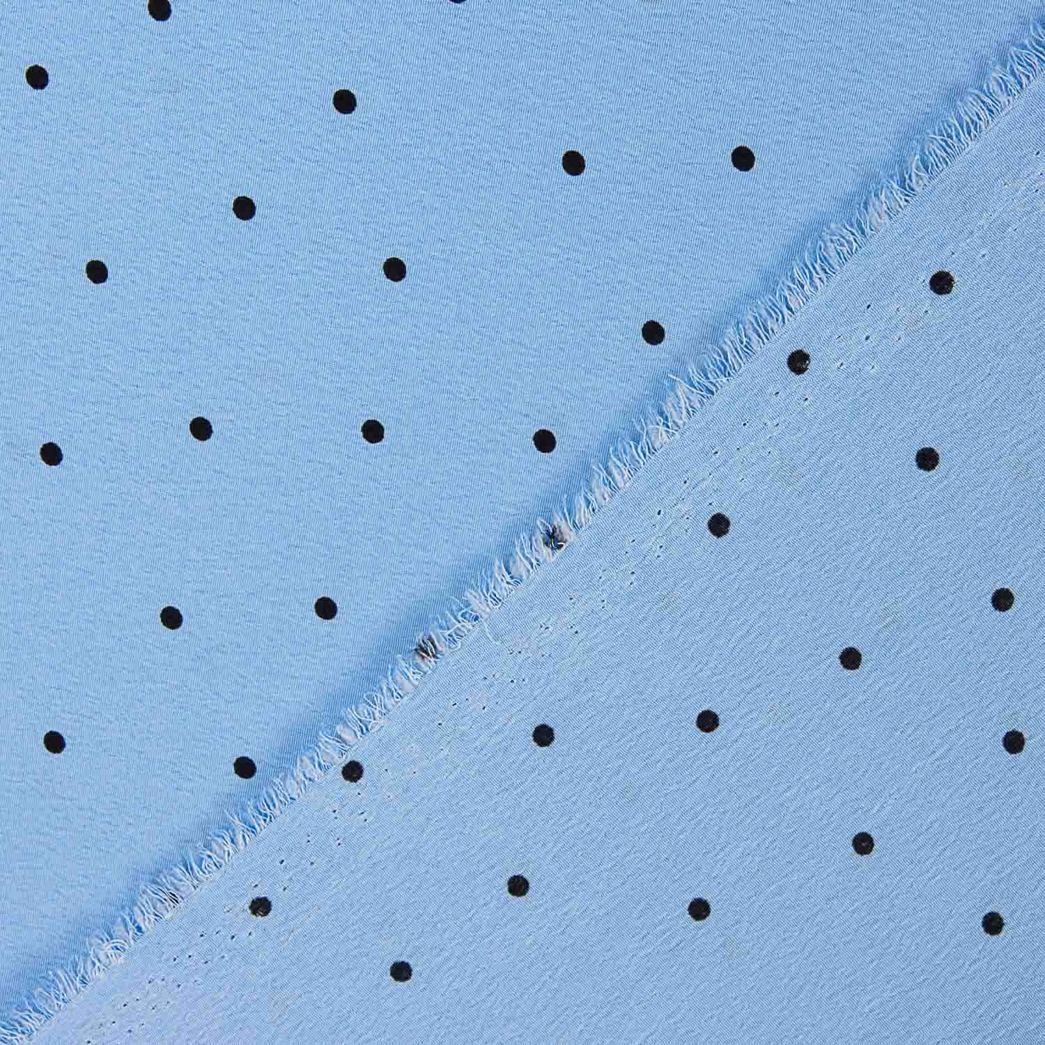 Koshibo Polka Dots Light Blue-Black Needle - Ribes y Casals