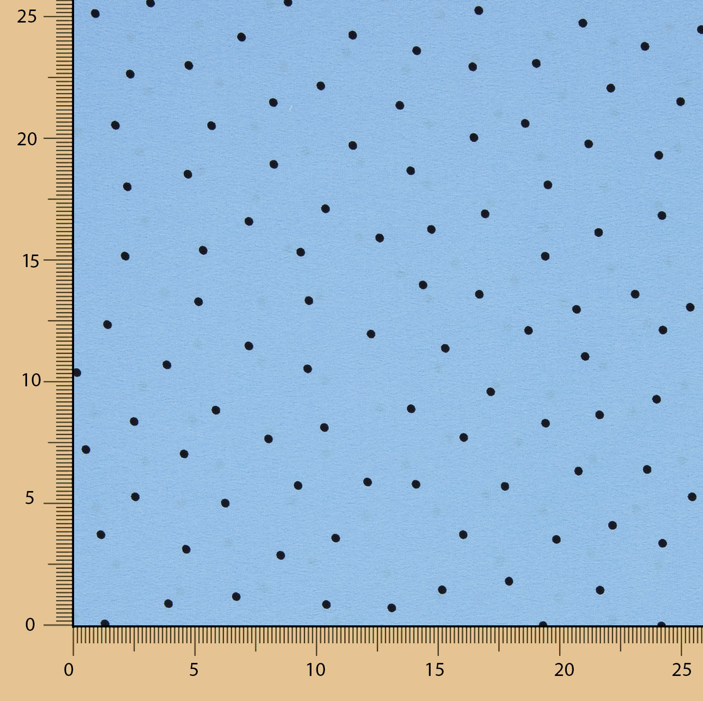 Koshibo Polka Dots Light Blue-Black Needle - Ribes y Casals