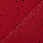 Koshibo Polka Dot Needle Red-Black - Ribes y Casals