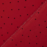 Koshibo Polka Dot Needle Red-Black - Ribes y Casals