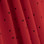 Koshibo Polka Dot Needle Red-Black - Ribes y Casals