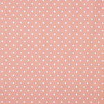 Poplin Flamenca Polka Dots 7mm Pink/White - Ribes y Casals
