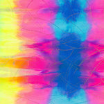 Tie-Dye Lycra Fabric with Lurex Fuchsia - Ribes y Casals