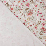 Grey “Dream Flowers” Cotton Viyella - Ribes y Casals