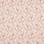 Red “Dream Flowers” Cotton Viyella - Ribes y Casals