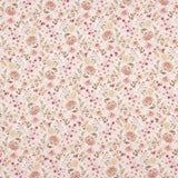 Red “Dream Flowers” Cotton Viyella - Ribes y Casals