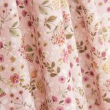 Red “Dream Flowers” Cotton Viyella - Ribes y Casals