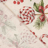 Loneta Navidad Dulces Lúrex Dorado - Ribes y Casals