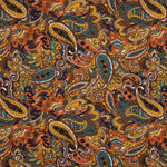 Multicoloured Paisley-Printed Viscose Knit Fabric - Ribes y Casals