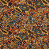 Multicoloured Paisley-Printed Viscose Knit Fabric - Ribes y Casals