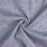 Navy Blue Melange Viscose Top - Ribes y Casals