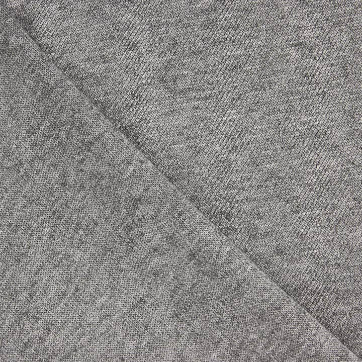Grey Melange Viscose Top - Ribes y Casals