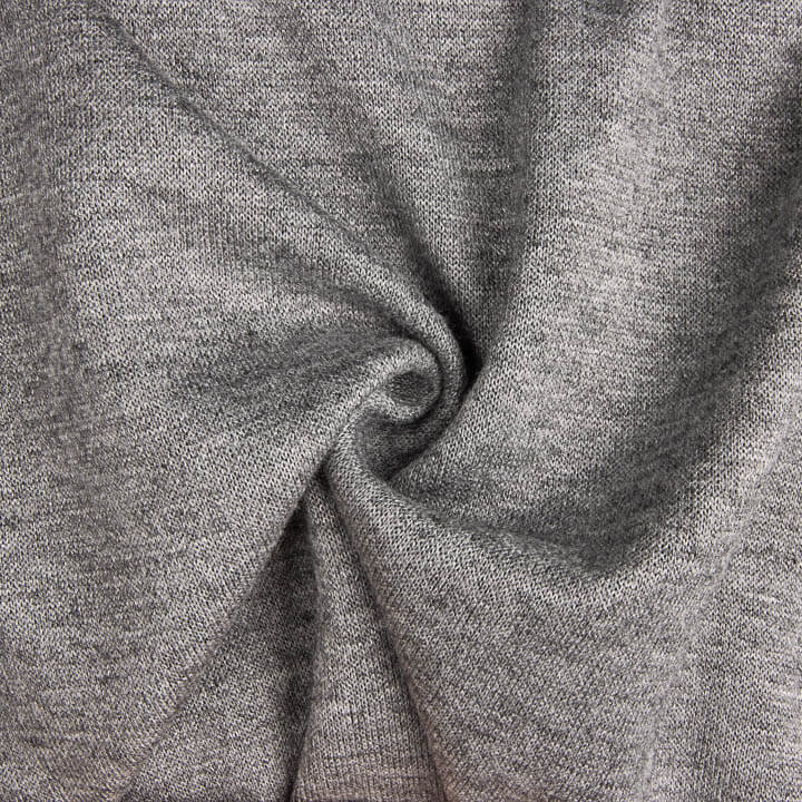 Grey Melange Viscose Top - Ribes y Casals