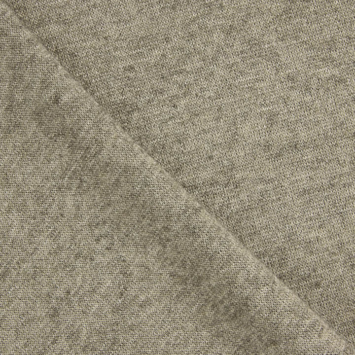 Olive Green Melange Viscose Knit - Ribes y Casals