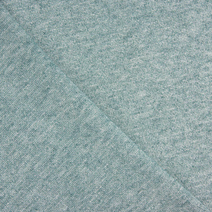 Petrol Blue Melange Viscose Top - Ribes y Casals