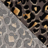 Grey Leopard-Print Viscose - Ribes y Casals