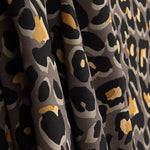Grey Leopard-Print Viscose - Ribes y Casals