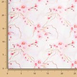 Watercolour Sakura Cotton Poplin - Ribes y Casals
