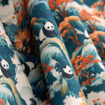 Panda Print Cotton Poplin - Ribes y Casals