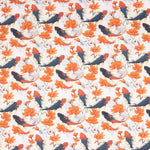 Cotton Poplin with Koi Fish Print - Ribes y Casals