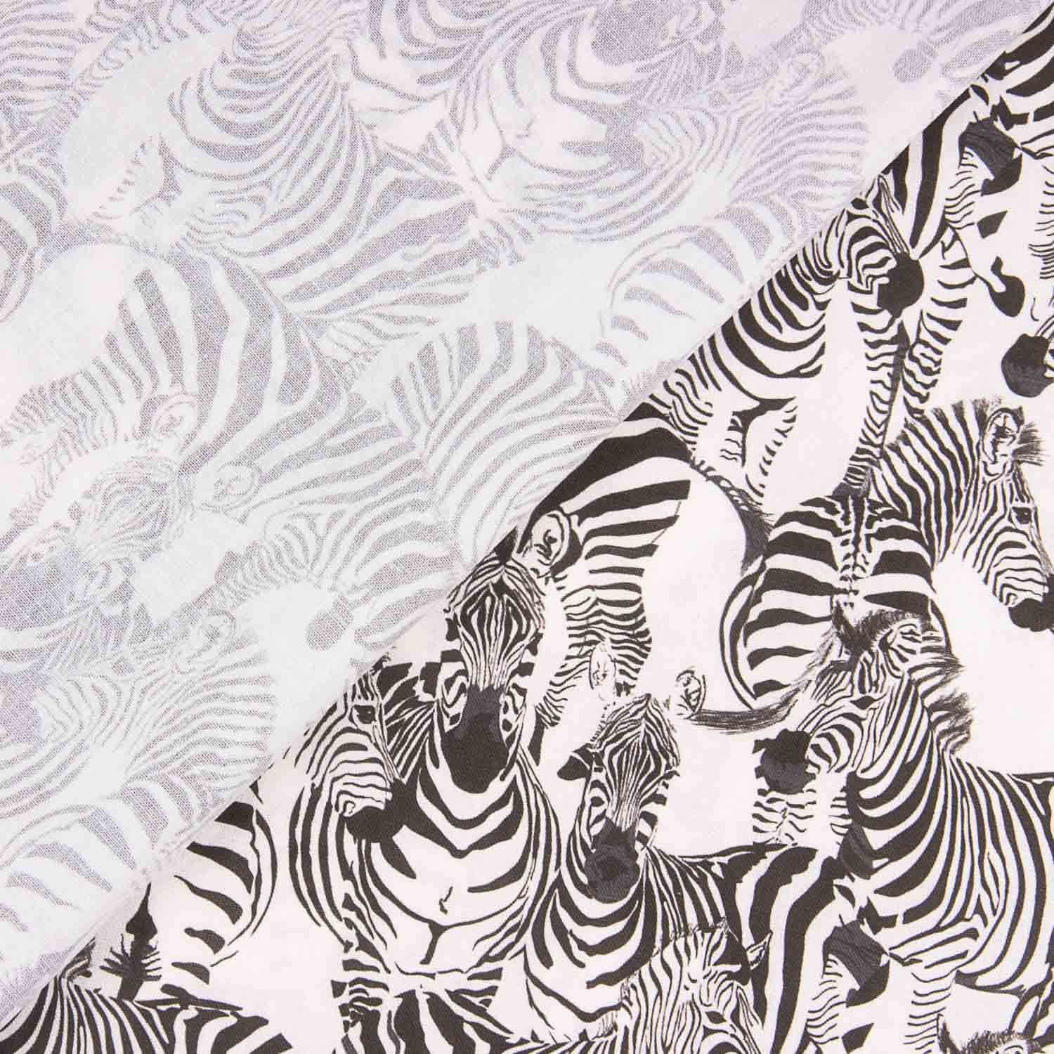 Zebra Print Cotton Poplin - Ribes y Casals