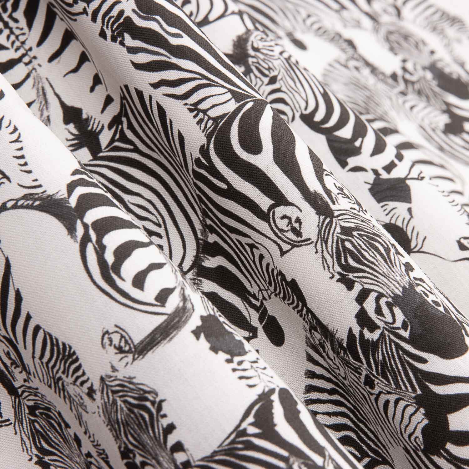 Zebra Print Cotton Poplin - Ribes y Casals