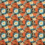 Oriental Floral Print Cotton Poplin - Ribes y Casals