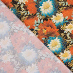 Oriental Floral Print Cotton Poplin - Ribes y Casals