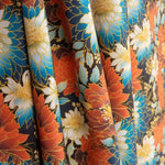 Oriental Floral Print Cotton Poplin - Ribes y Casals
