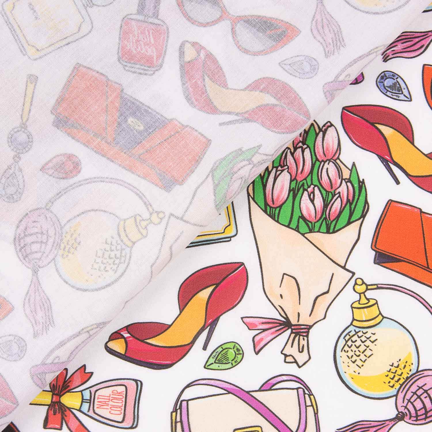 Printed Cotton Poplin Fashion Accessories - Ribes y Casals