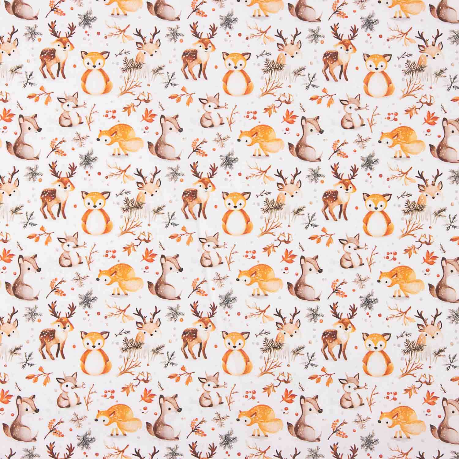 Enchanted Forest Print Cotton Poplin - Ribes y Casals