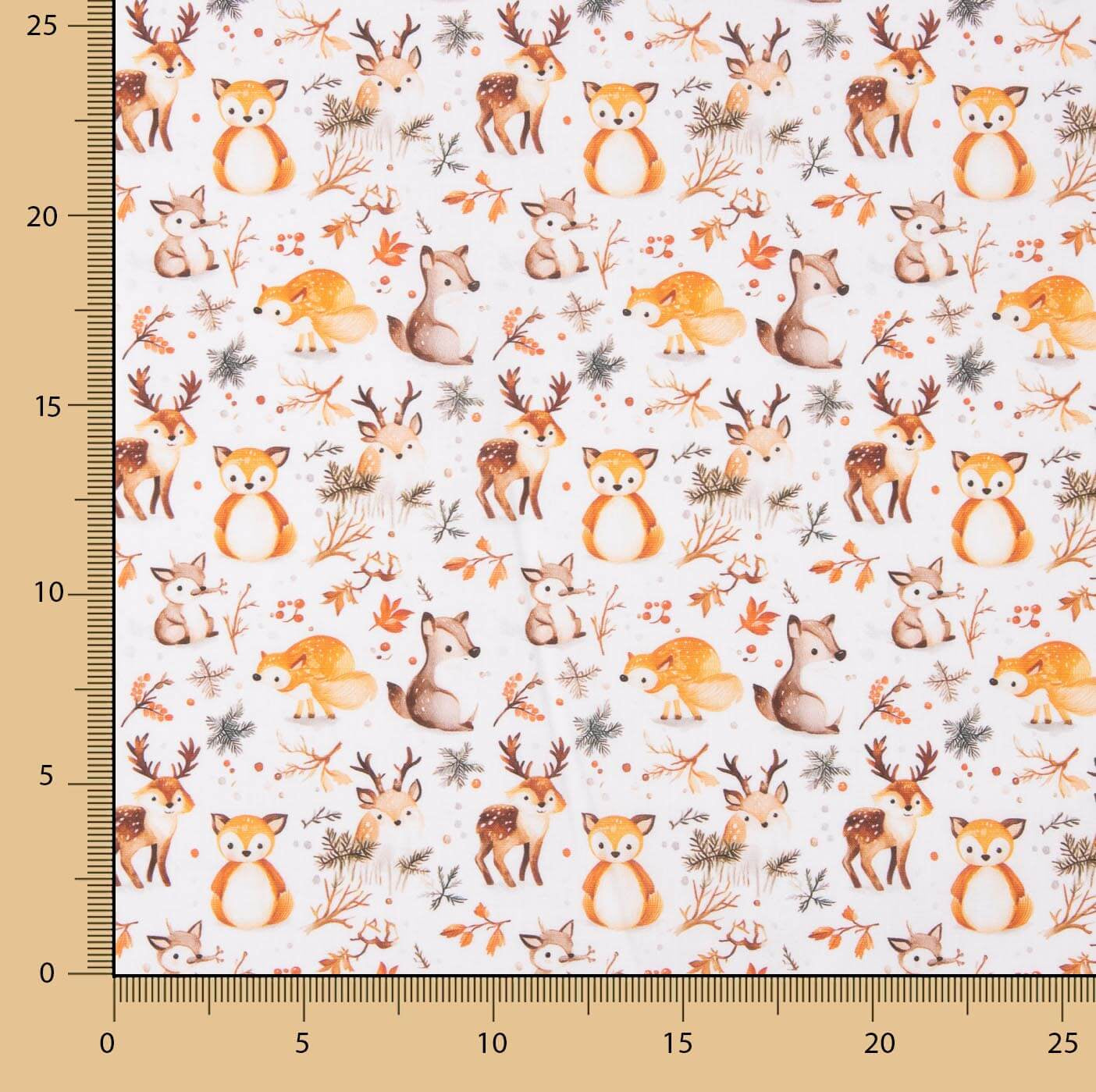 Enchanted Forest Print Cotton Poplin - Ribes y Casals