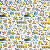 Children’s Construction Print Cotton Poplin - Ribes y Casals